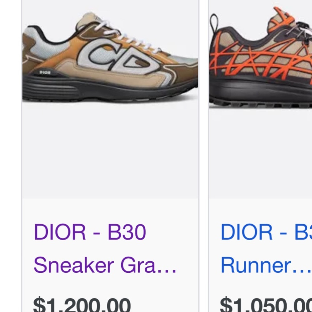 Diors B30 Brown White and Orange - Picture 1 of 6